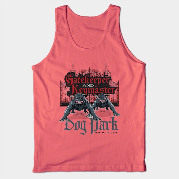 Gatekeeper & Keymaster Dog Park Tank Top by MindsparkCreative